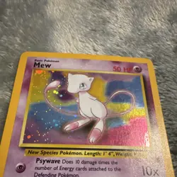 Pokemon TCG Mew Promo Holo Basic 50HP #151 1999 Nintendo Card Stock Psychic - Image 3