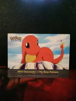 2000 Topps Pokemon TV Animation Series 2 #EP11 Charmander - The Stray Pokemon EX - Image 1