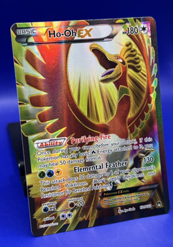 2016 Pokemon Ho-Oh EX Full Art 121/122 Rare Ultra XY Breakpoint Holo NM - Image 2