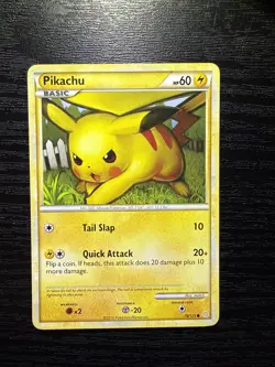 Pikachu 78/123 HeartGold & SoulSilver LP/NM Pokemon Card - Image 1