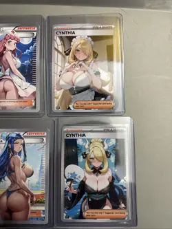 Pokemon Trading Card Trainers Adult Waitfu Cards Lot Of 11 - Image 2