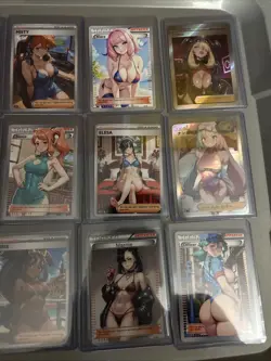 Pokemon Trading Card Trainers Adult Waitfu Cards Lot Of 15 - Image 3