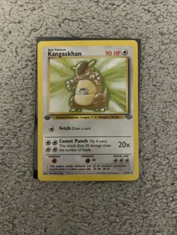 Pokemon TCG Lot Vintage 1st Edition Kangaskhan, Pikachu, Charmander, Squrtile - Image 2