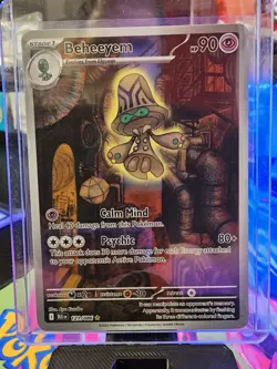 Beheeyem - 121/086 Illustration Rare SV: Black Bolt Pokemon TCG - Image 2