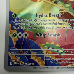 Hydrapple 188/182 Pokemon SV10: Destined Rivals Illustration Rare Holo 2025 - Image 5