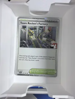 Pokemon Team Rocket's Factory Trainer-Stadium Prize Pack Cosmos Holo - Image 1