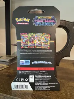 Pokemon TCG Mega Evolution Phantasmal Flames Booster Pack Gengar Art SEALED/NEW - Image 2