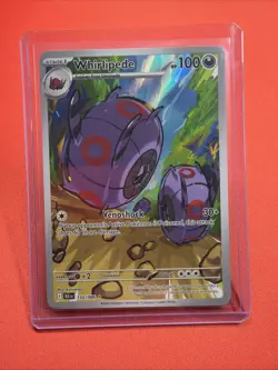 WHIRLIPEDE 2025 POKEMON BLACK BOLT ILLUSTRATION RARE FULL ART 133/086 Q5542 - Image 1