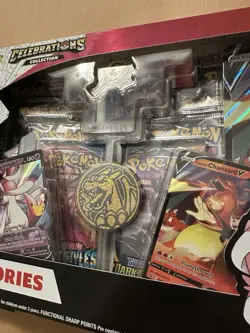 Pokemon TCG Celebrations V Memories Charizard Sylveon Collection Box New SEALED! - Image 3