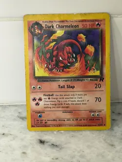 Pokemon - Dark Charmeleon - Team Rocket - W Stamp 32/82 WOTC - Image 1