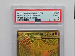 Pokemon Mega Gardevoir ex Me01 Mega Evolution 187/132 Hyper Rare Holo PSA 9 - Image 2