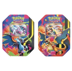 Pokemon TCG - Mega Charizard ex Tin (Set of 2 Tins) - Brand New Sealed - Image 1