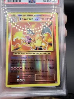 2016 Pokemon XY Evolutions Charizard Reverse Holo Foil 11/108 PSA MINT 9 - Image 2