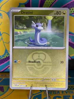 Pokemon TCG Dratini Love Ball Pattern ASC 150/217 Basic NM - Image 1
