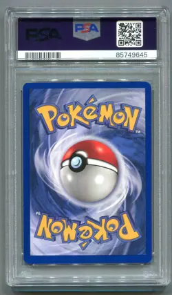 1999 Pokemon Machop #52 PSA 9 Mint - Image 2