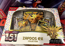 Lot Of 2 | Pokemon TCG Scarlet & Violet 151 Zapdos EX Collection Boxes | Sealed - Image 3