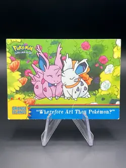 Topps Pokemon Series 3 Orange Islands 'Wherefore Art Thou, PokemonU' (Crease) - Image 1