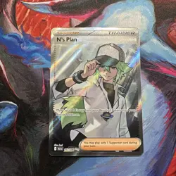 N's Plan 163/086 Sv: Black Bolt Holo M/NM Pokemon TCG - Image 1
