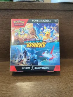 Pokemon TCG Scarlet And Violet Surging Sparks Booster Bundle New and Sealed - Image 1