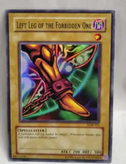 Yu-Gi-Oh TCG Left Leg Of The Forbidden One LOB-121 HP - Image 1