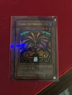 Exodia the Forbidden One LOB-124 The Legend of Blue Eyes White Dragon Creases Hp - Image 1
