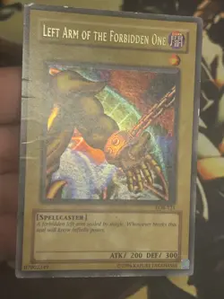 Yugioh: Left Arm Of The Forbidden One - LOB-123 - Ultra Rare - Unlimited - HP - Image 3