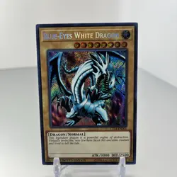 ( BLUE-EYES WHITE DRAGON ) - Secret Rare - CT14-EN002 - Limited - NM - Yu-Gi-Oh - Image 1