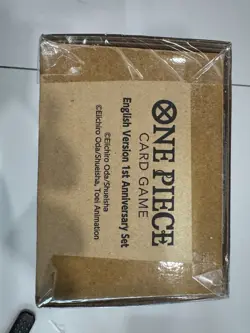 ONE PIECE CARD GAME English Version 1st Anniversary Set (New Sealed in box) - Image 1