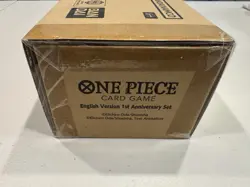 ONE PIECE CARD GAME English Version 1st Anniversary Set (New Sealed in box) - Image 4