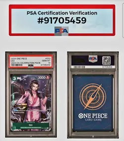 2023 IZO CS CELEBRATION Pack OP01 One Piece Card Game 033 PSA 10 GEM MINT - Image 4