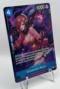 One Piece CCG Vinsmoke Reiju OP11-047 Alt Art Rare - English - PACK FRESH MINT - Image 3