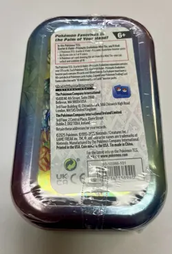 Pokemon TCG Prismatic Evolutions Mini Tin Espeon, New/Sealed + Extra EX Card - Image 2