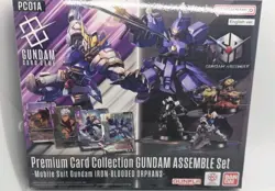 Premium Card Collection GUNDAM ASSEMBLE Set Mobile Suit Gundam IRON-BLOODED + Pm - Image 2