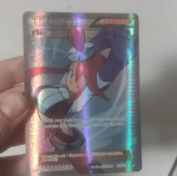 Pokemon Skyla Full Art Holo Trainer-Supporter Card 122/122 English - Image 5