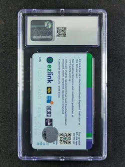 2024 Pokemon EZlink Money Cards Pokemon Center Singapore 5th Anni. CGC 10 - Image 2