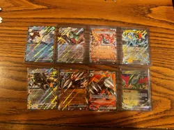 Pokemon 8 Card Ex And Full Art Lot Of Cards Nrmt - Image 1