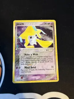 Jirachi [Reverse Holo] - (8/101) Rare - EX Hidden Legends - Pokemon Card - DMG - Image 1