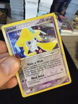 Jirachi [Reverse Holo] - (8/101) Rare - EX Hidden Legends - Pokemon Card - DMG - Image 2