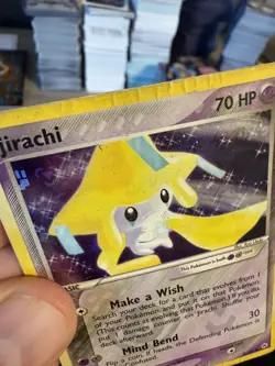 Jirachi [Reverse Holo] - (8/101) Rare - EX Hidden Legends - Pokemon Card - DMG - Image 3