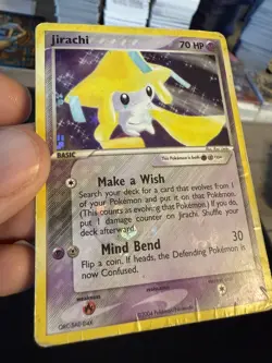 Jirachi [Reverse Holo] - (8/101) Rare - EX Hidden Legends - Pokemon Card - DMG - Image 5