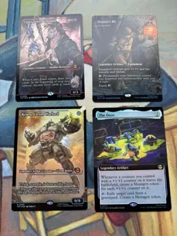 Magic the Gathering TMNT Lot Of Showcase, Mythics & Rares Foil (Cards In Pics) - Image 1