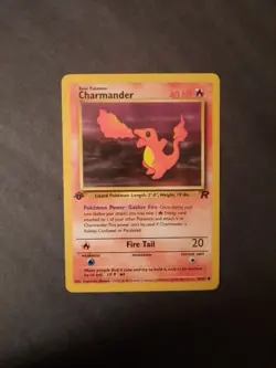 Pokemon Card TCG Charmander Team Rocket #50 Regular 1st Edition Common - Image 4