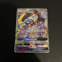 Lunala GX 66/149 – Ultra Rare Holo Pokemon Card – Sun & Moon - Image 1
