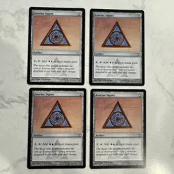 Magic the Gathering MTG Azorius Signet Play Set Of 4 Cards - Image 1