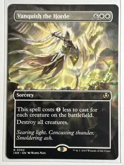 Vanquish the Horde (Borderless) Innistrad Remastered 302 LP-NM MTG Card - Image 1