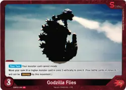 Godzilla Card Game Godzilla Flies Regular Common Single Card - Image 1