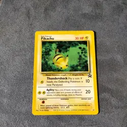 Black Star Promo Pikachu 27 - WOTC - Rare Non-Holo Pokemon Card - Image 1