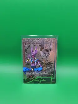 Dragon Ball Super Card Game Beerus Energy Marker Foil E01-06 Bandai - Image 2