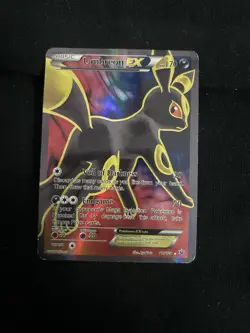 Umbreon EX Full Art Holo Fates Collide Card 119/124 LP/MP - Image 1