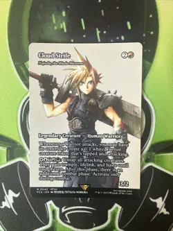 Cloud Strife - Najeela, the Blade-Blossom Full Art 0042 Final Fantasy Magic MTG - Image 1